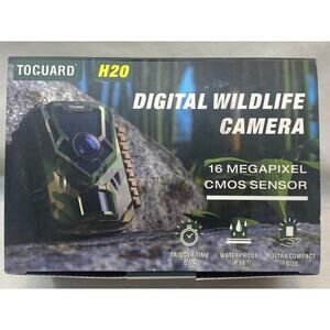 TOGUARD Mini Trail Camera 1080P 16MP Wildlife Hunting Deer IR Night Vision